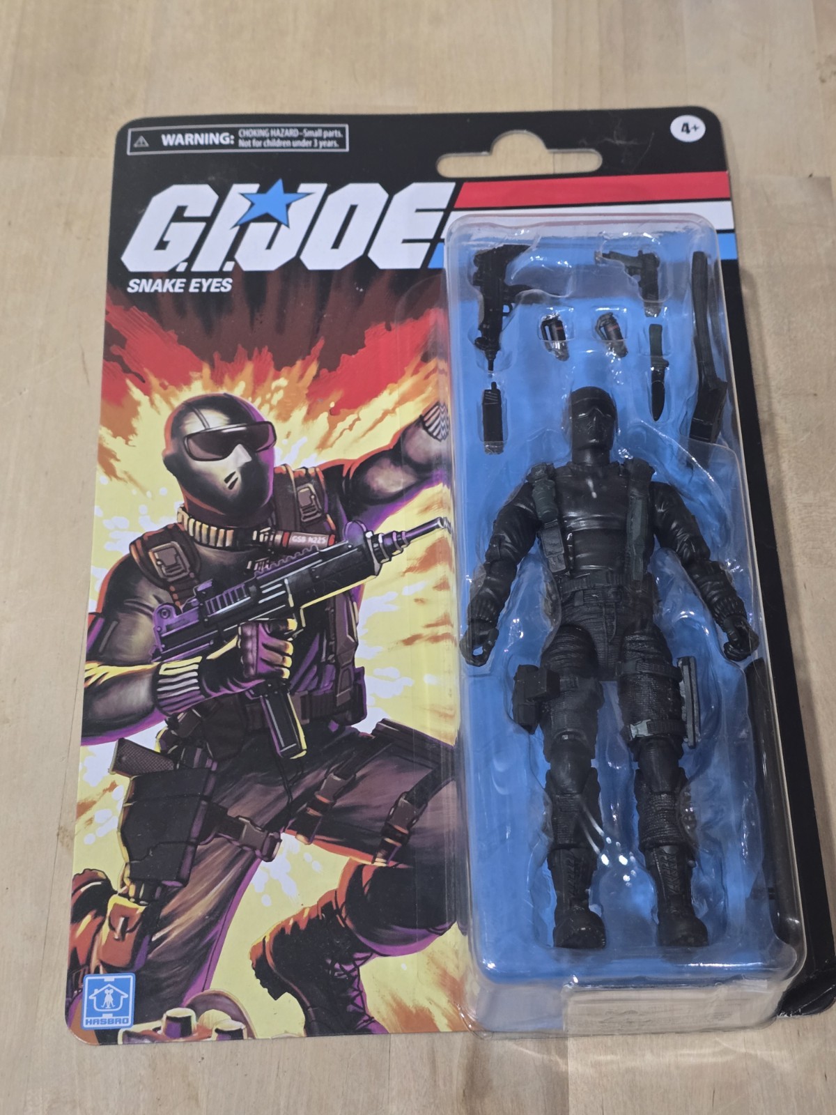 G.I. Joe Classified Retro Snake Eyes Walmart 2022 Exclusive READ DESCRIPTION #3
