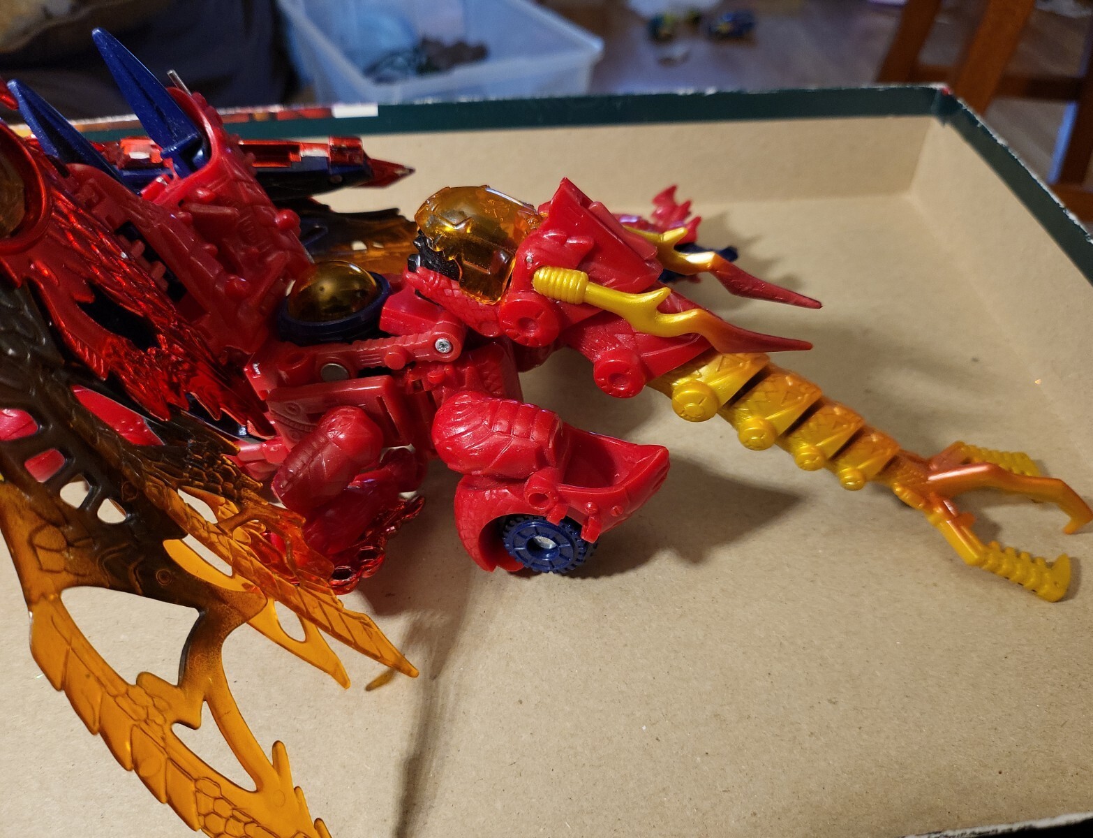 Transformers Beast Wars Transmetal 2 Megatron Dragon For Parts