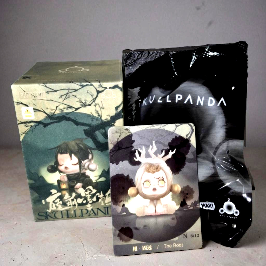 POP MART SKULLPANDA The Ink Plum Blossom Series Figure – The Root -sealed in bag