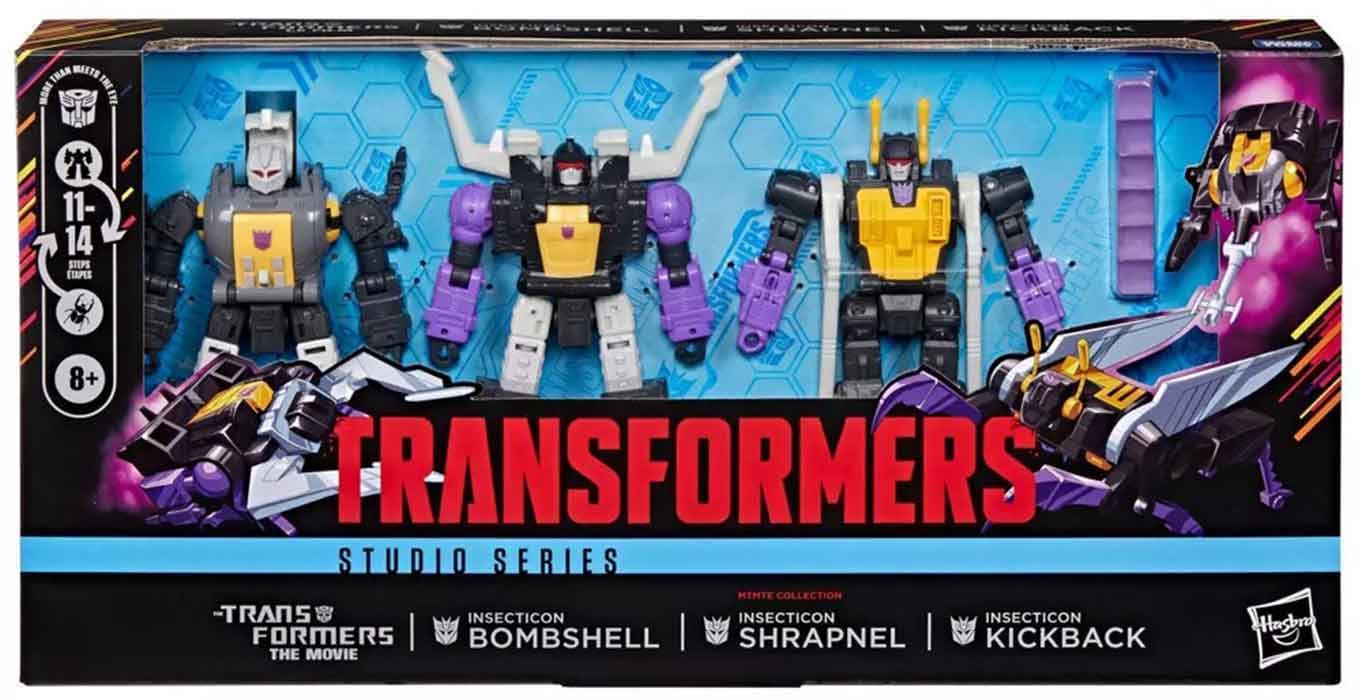 Transformers Studio Series 6&Prime; Figure Deluxe Exclusive Insecticon 3-Pack In Stock