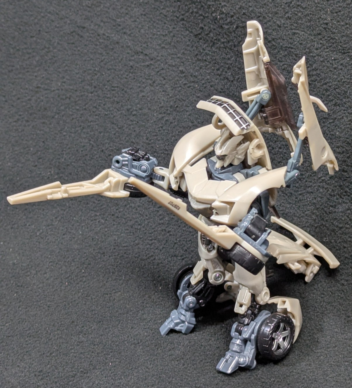 Transformers DOTM Deluxe Class Sideswipe 2011 Autobot Convertible Incomplete