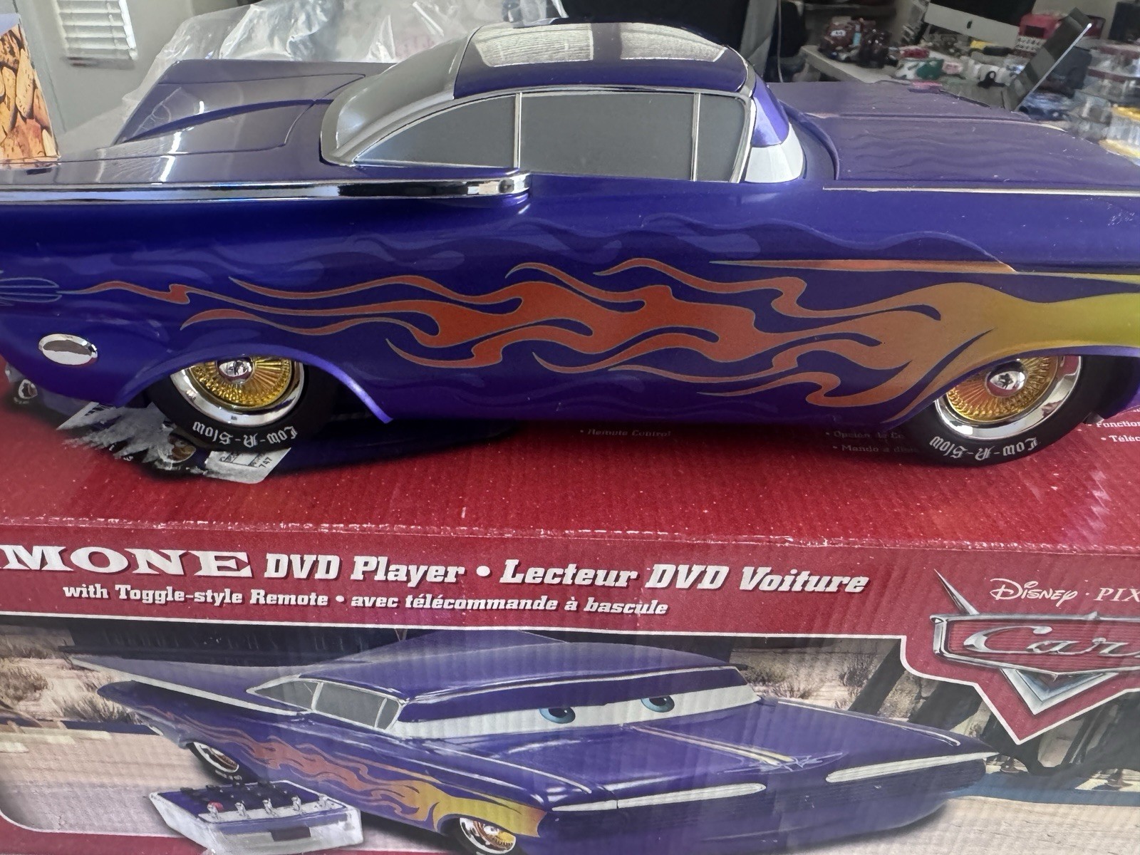 Disney Pixar Cars Ramone DVD Player – Complete in Original Box Disney BRAND NEW