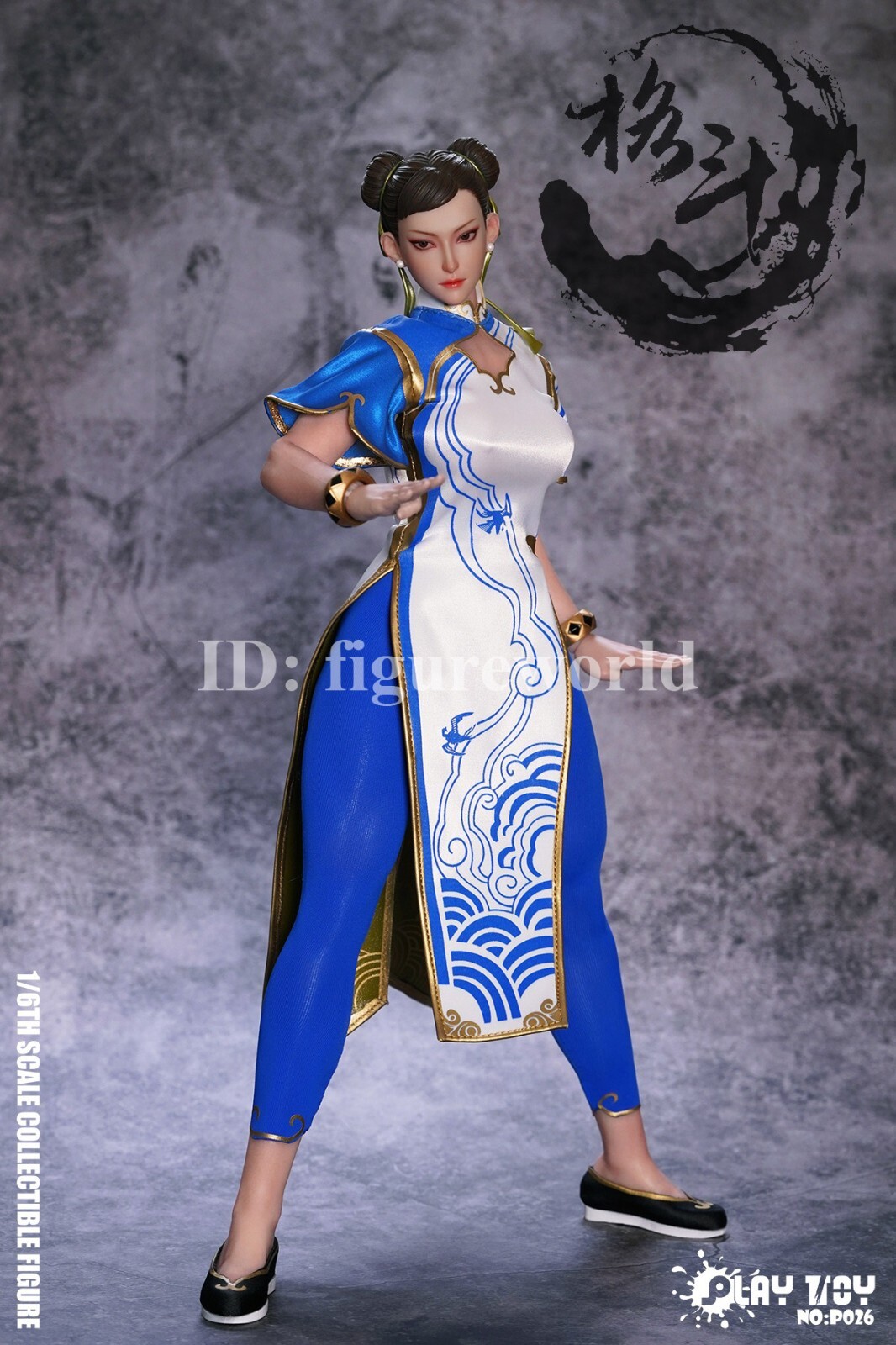 Pre-order PLAY TOY P026 1/6 Fighting Goddess Chun Li Female Action Figure Model