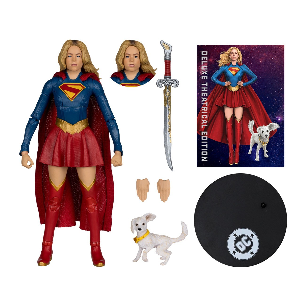 Mcfarlane DC Multiverse Theatrical Edition Supergirl & Baby Krypto 2026 Movie