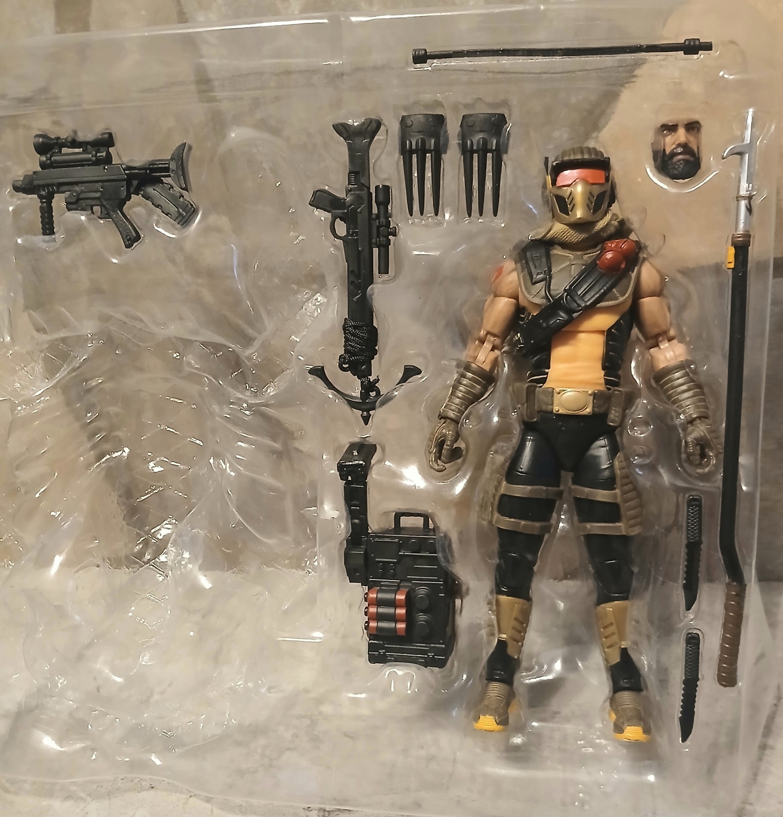 GI Joe Classified Series Cobra Desert Scorpion Trooper 1:12 COMPLETE 6&Prime; Figure