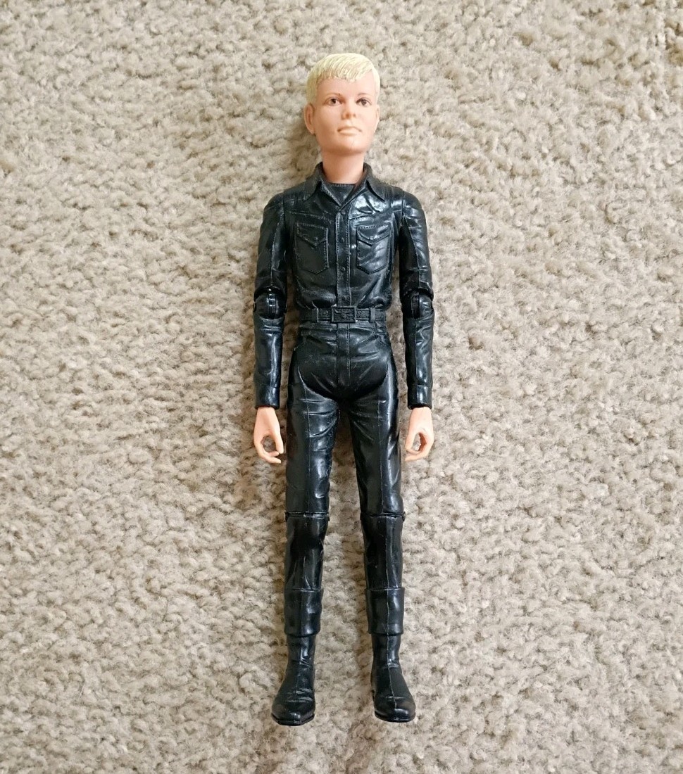 VINTAGE MARX BOTW CANADA JAY WEST BLACK BODY Figure Only #17
