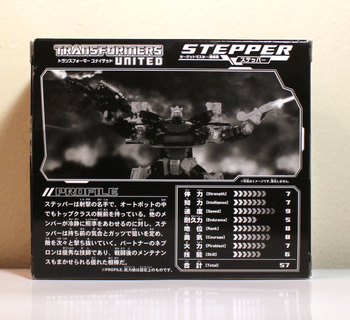 Takara Transformers United STEPPER + Nebulon Targetmaster – Open/Complete (2011)