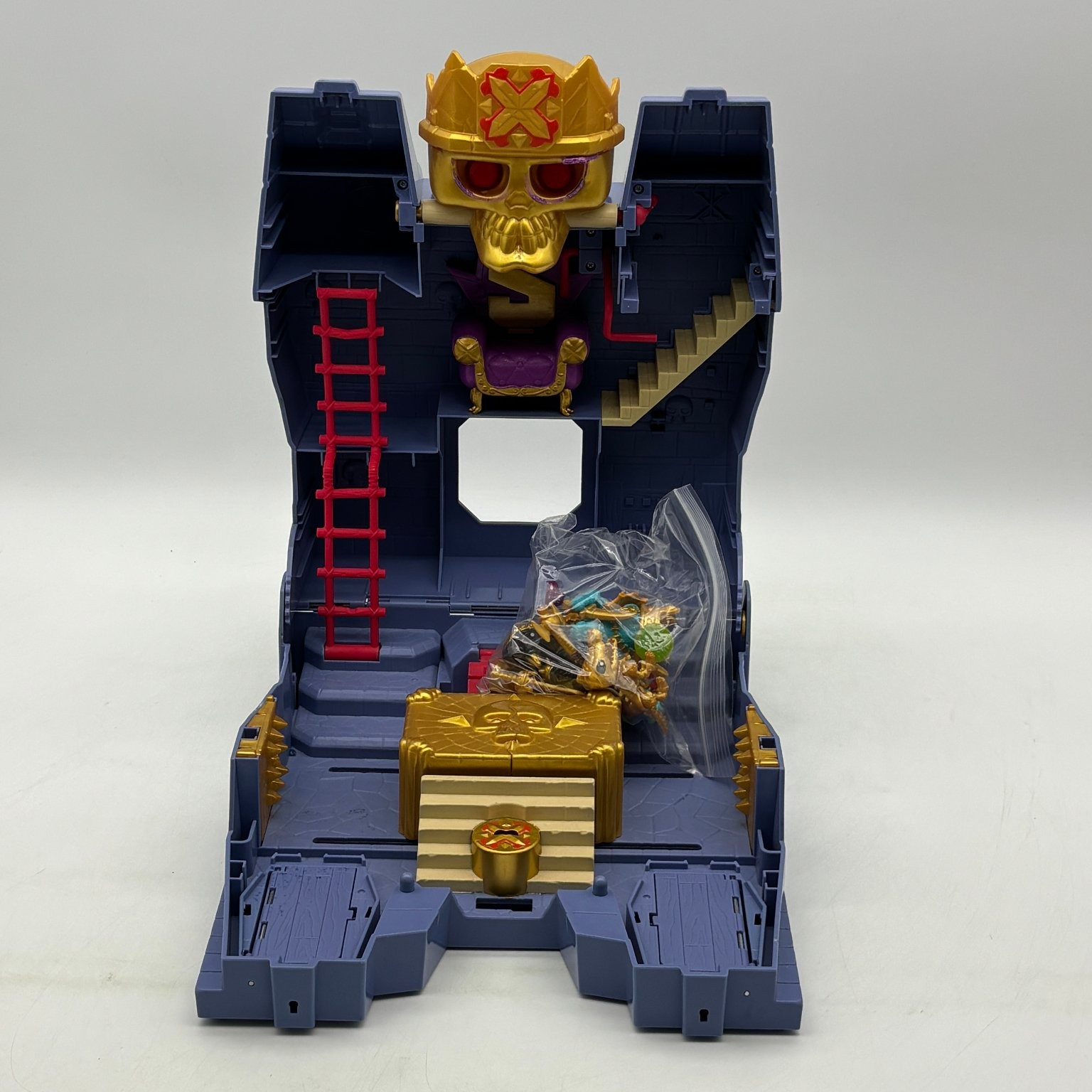Treasure X Kings Gold Tomb Playset Bundle Lot w/ Figures Accessories Moose Toys
