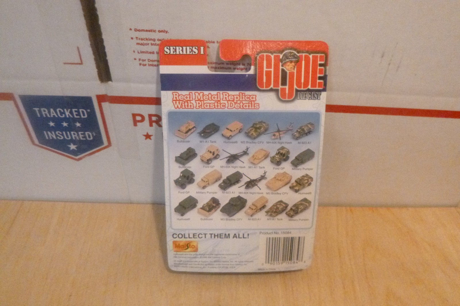 2001 GI Joe Series 1 M1 A1 Abrams Tank-Desert Camo-New!-164 Maisto