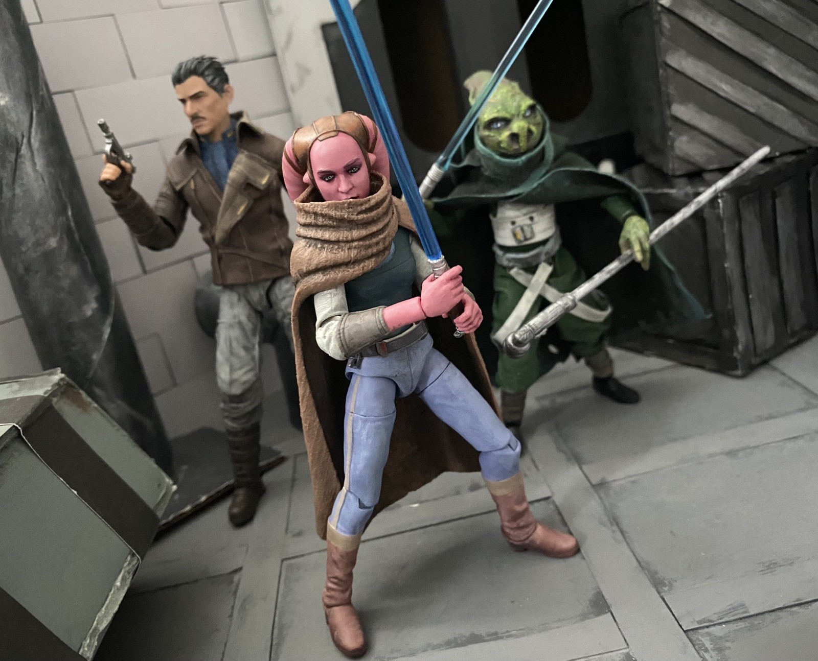 Custom Painted Star Wars: Maul – Shadow Lord – Black Series – Devon Izara