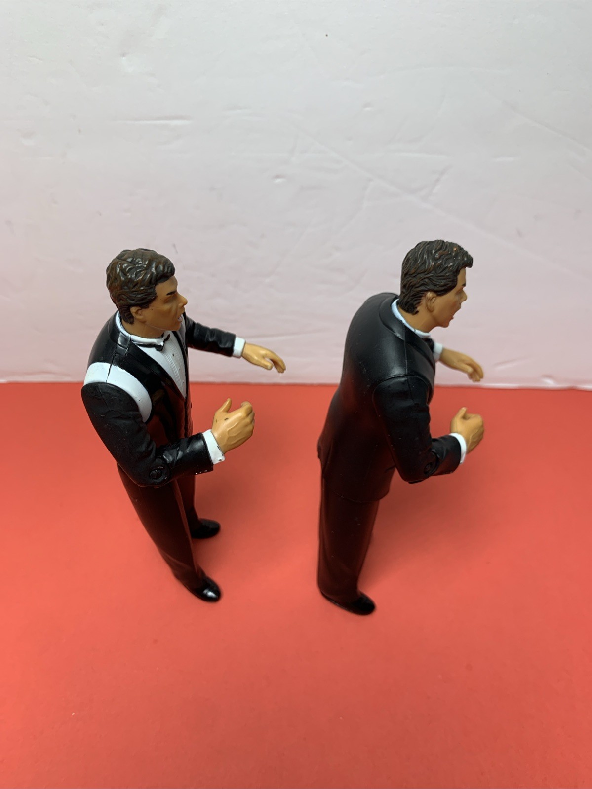 2 1999 Marvel Entertainment Michael Buffer Boxing WWF WWE UFC Announcer Figures