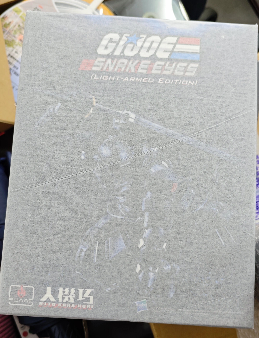 Flame Toys Mito Kara Kuri G.I.JOE Snake Eyes 1/12 Action Figure Lightweight Ver.
