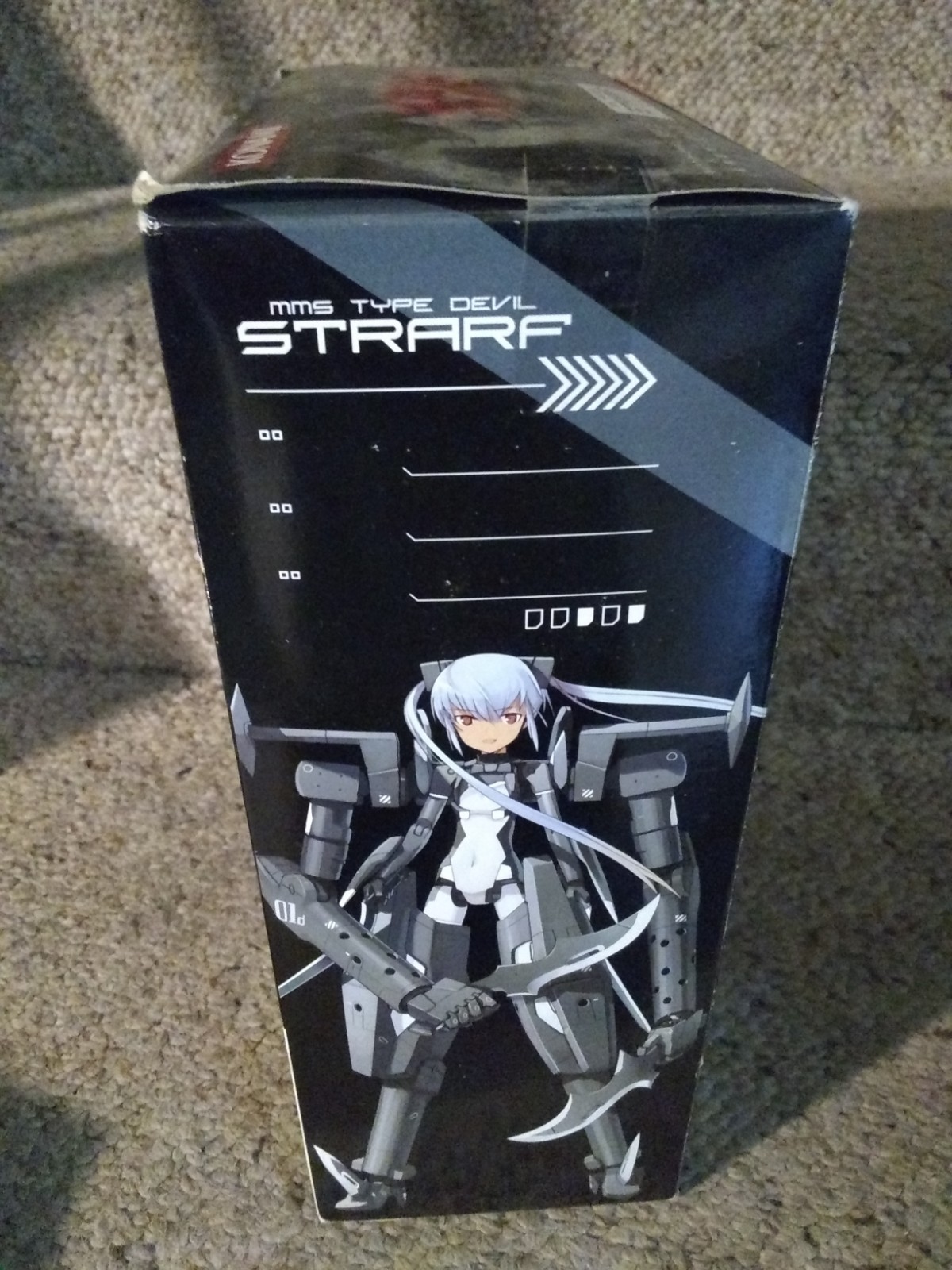 NEW Konami Busou Shinki MMS Type Devil Strarf Action Figure 2006 Rare SEALED
