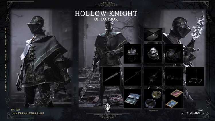 Helio Studio Hollow Knight Of Londor 1/6 Limited Collectible Action Figure New