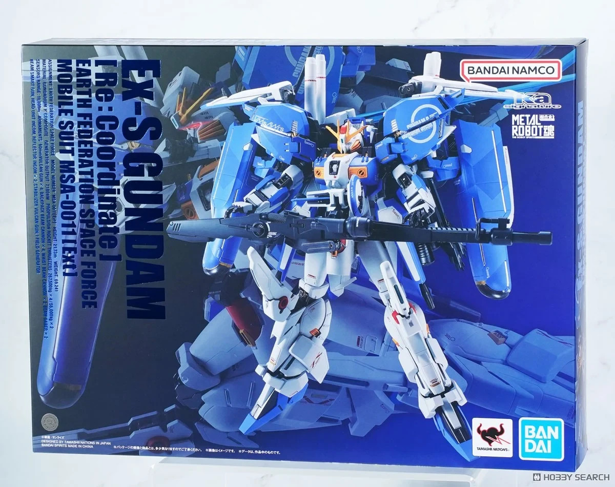 BANDAI METAL ROBOT SPIRITS SIDE MS EX-S GUNDAM (RE: COORDINATE) MSA-0011 (EXT)
