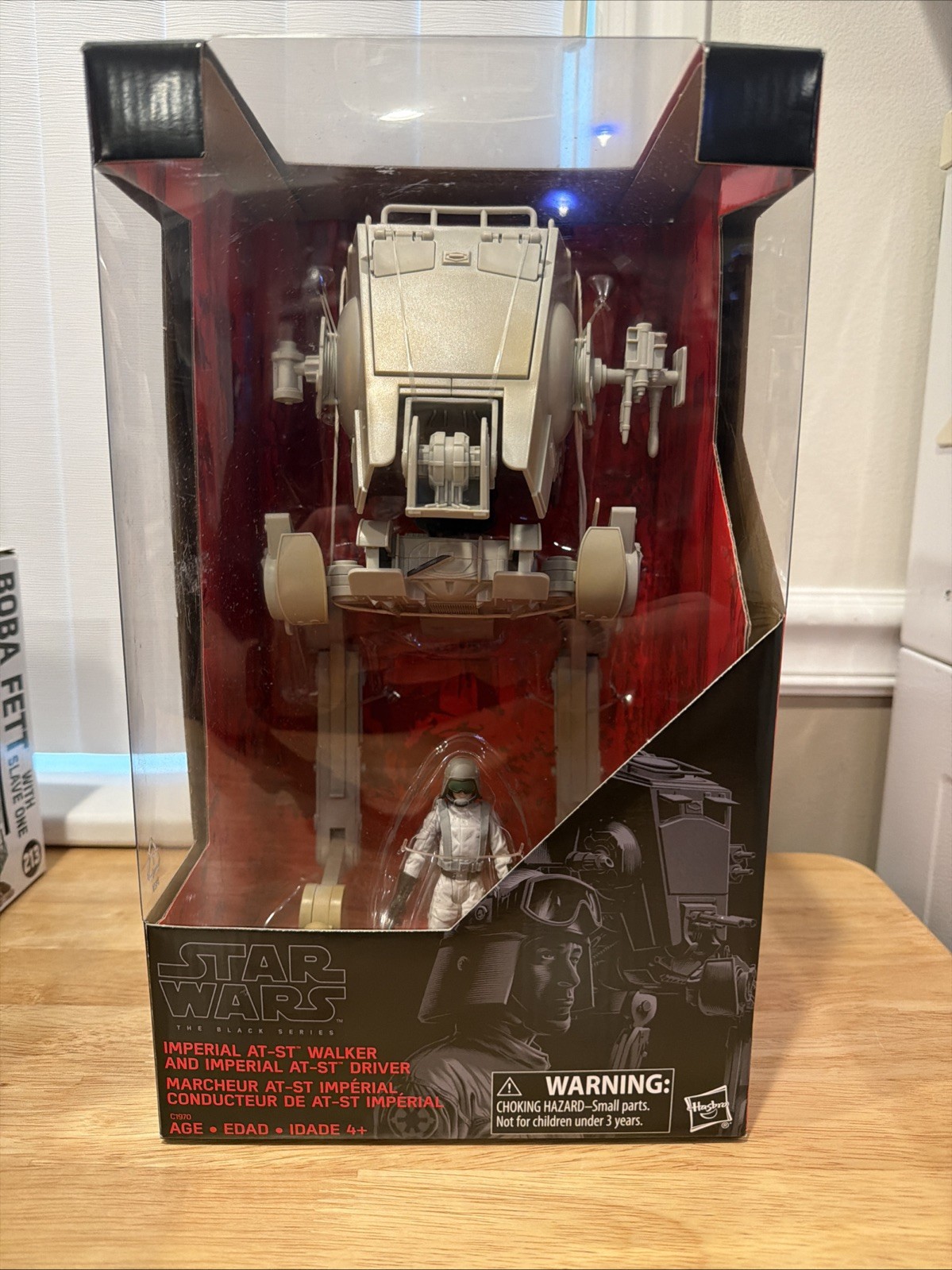 Hasbro Star Wars The Black Series Imperial AT-ST Walker and Driver Action Figure