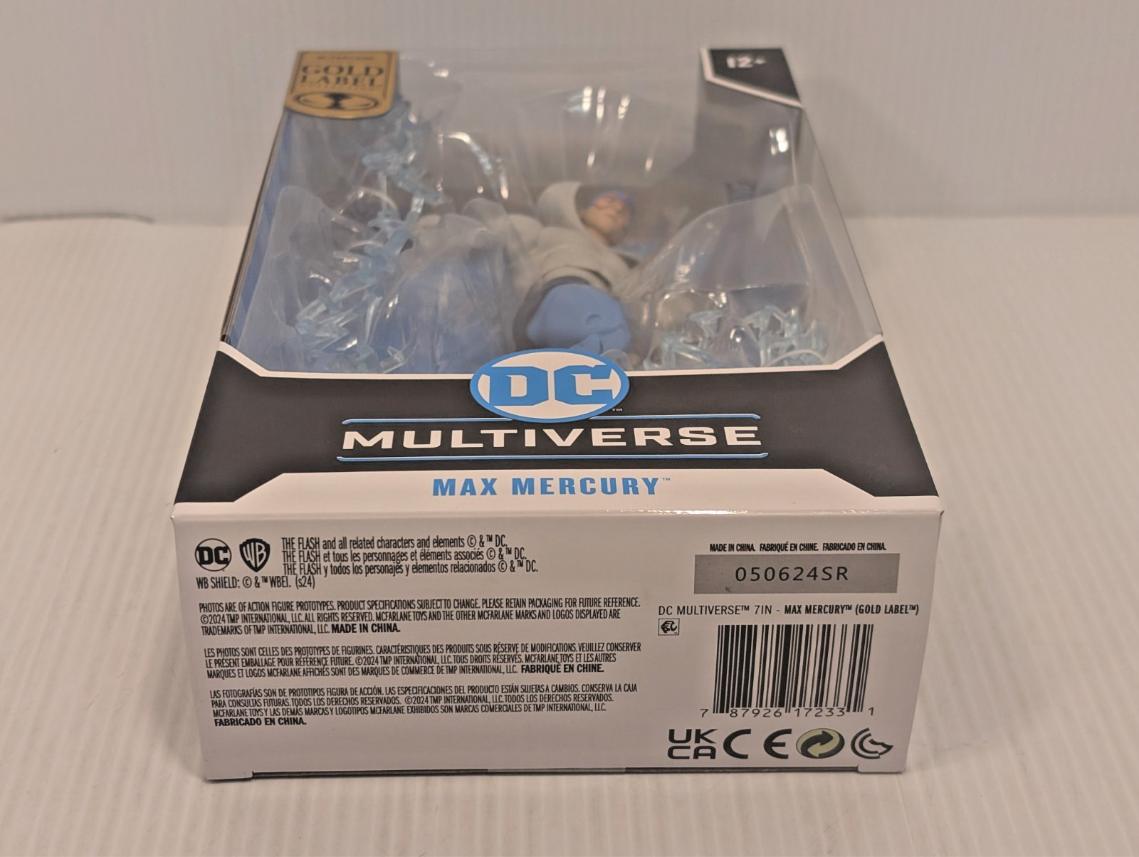Max Mercury DC Multiverse Gold Label McFarlane Toy The Flash 7in Action Figure