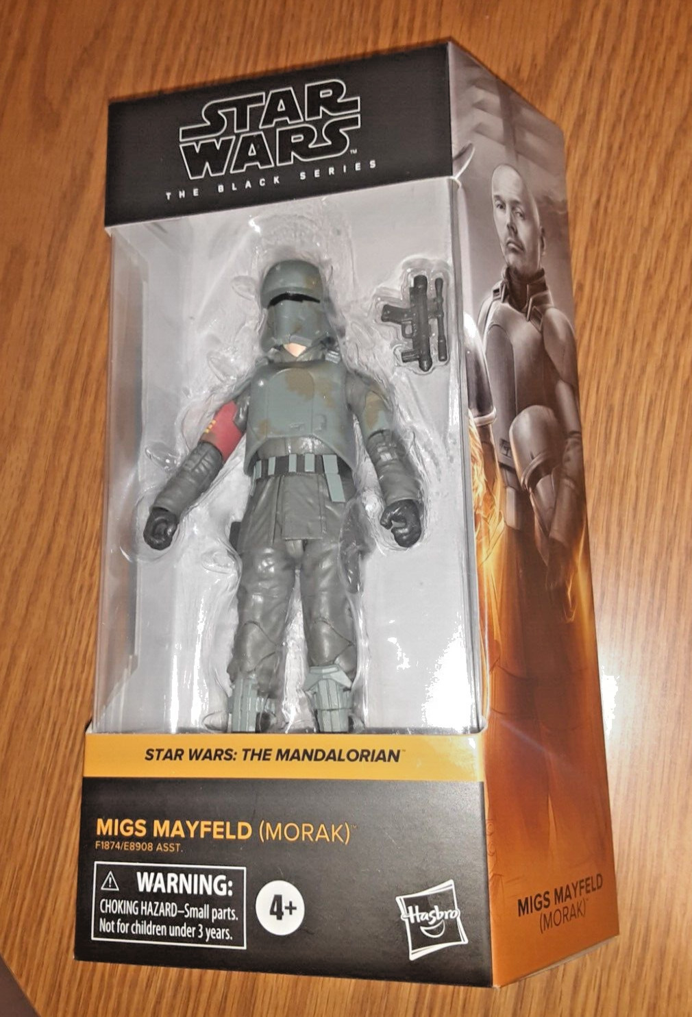 Star Wars Black Series Mandalorian Migs Mayfield Morak 6&Prime; Action Figure Hasbro