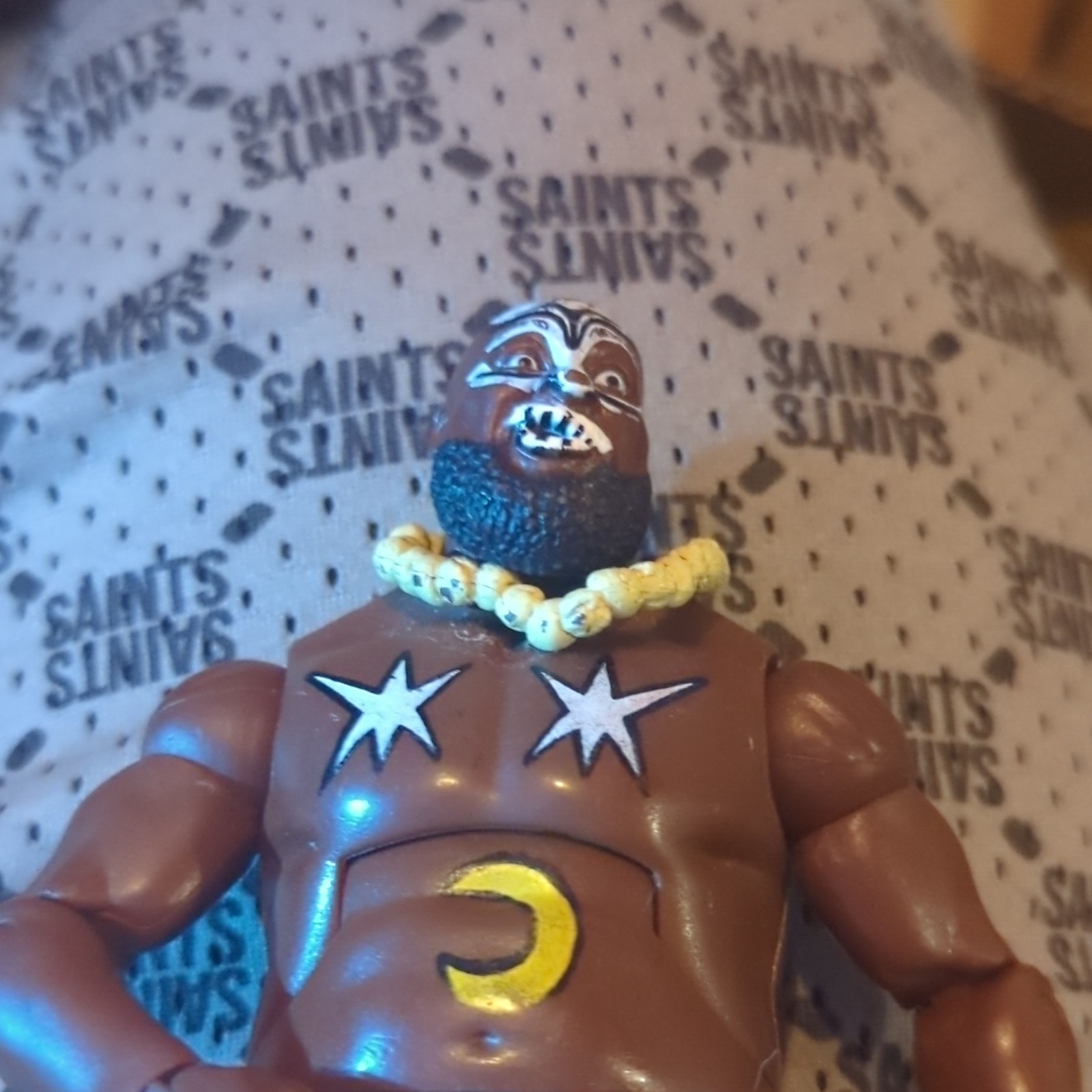 WWF Elite Commodity Ugandan Giant Good Condition No Loose Joints No Accessories.