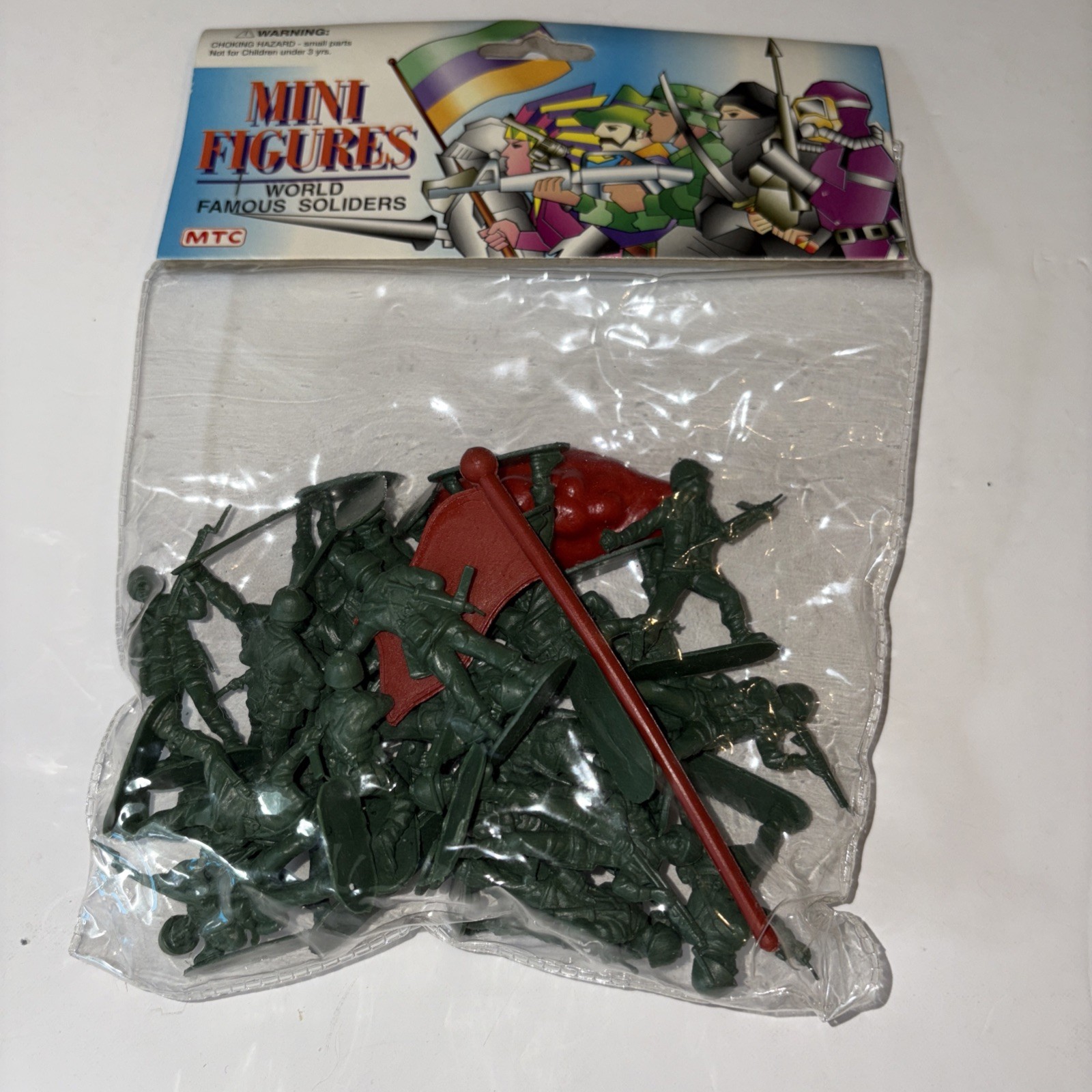 MTC Mini Figures World Famous Soldiers TY-9908 United States Toy Plastic NEW