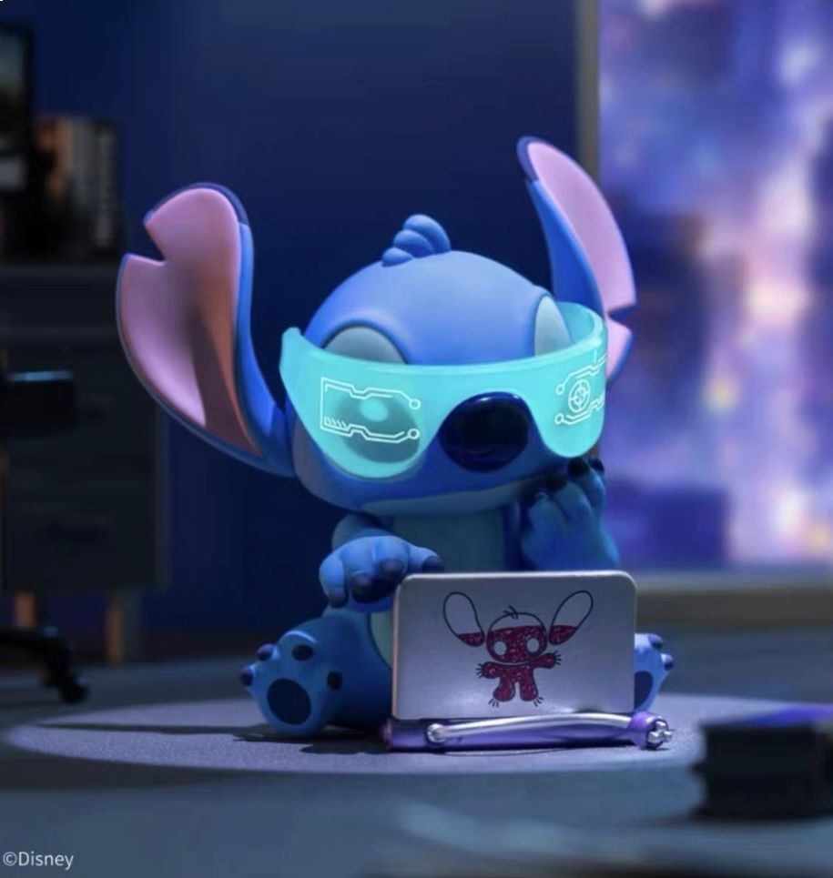 TOPTOY Stitch City Adventure Series Blind Box Figure Toy Confirmed New Gift
