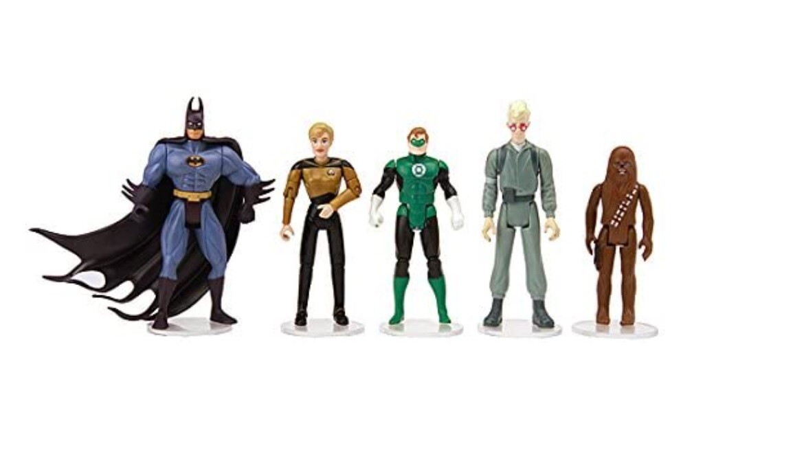 Protech AFS-2C Clear Action Figure Stand for 3.75&Prime; figures – 2&Prime; with 1/8&Prime; peg