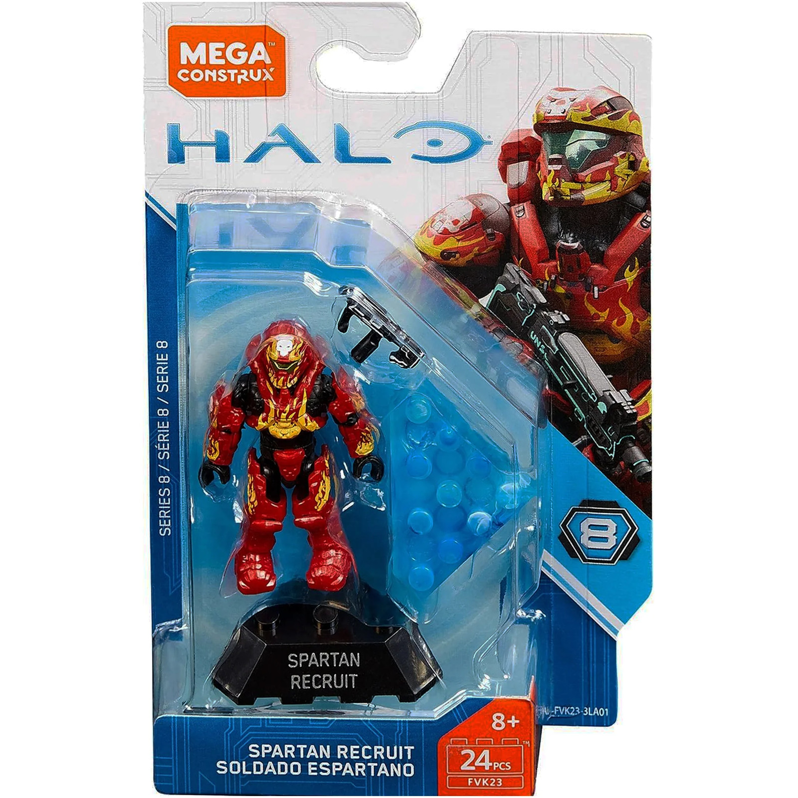 Mega Construx [Halo] – Spartan Recruit Building Set (24 Pieces) – Mega Construx