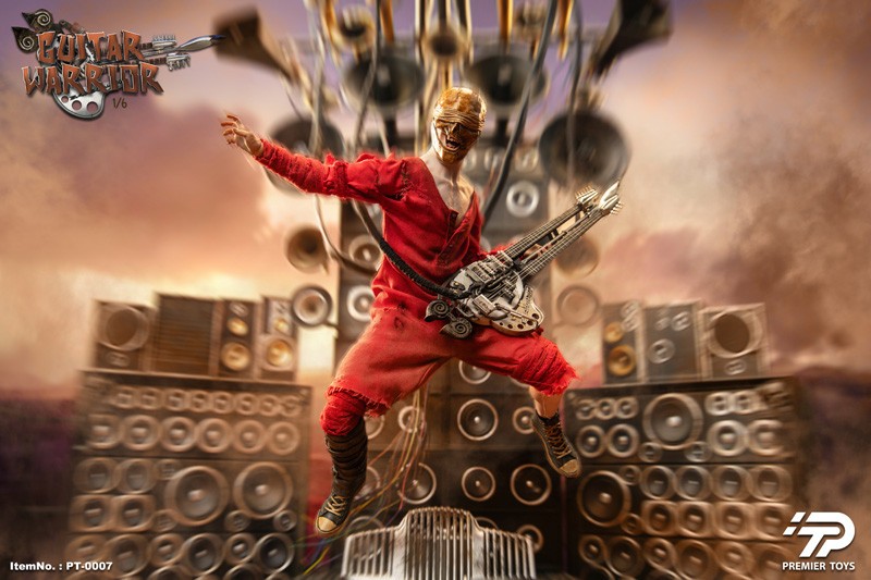 PREMIER TOYS Guitar Warrior Action Figure Model 1/6 Scale Deluxe Ver. in USA