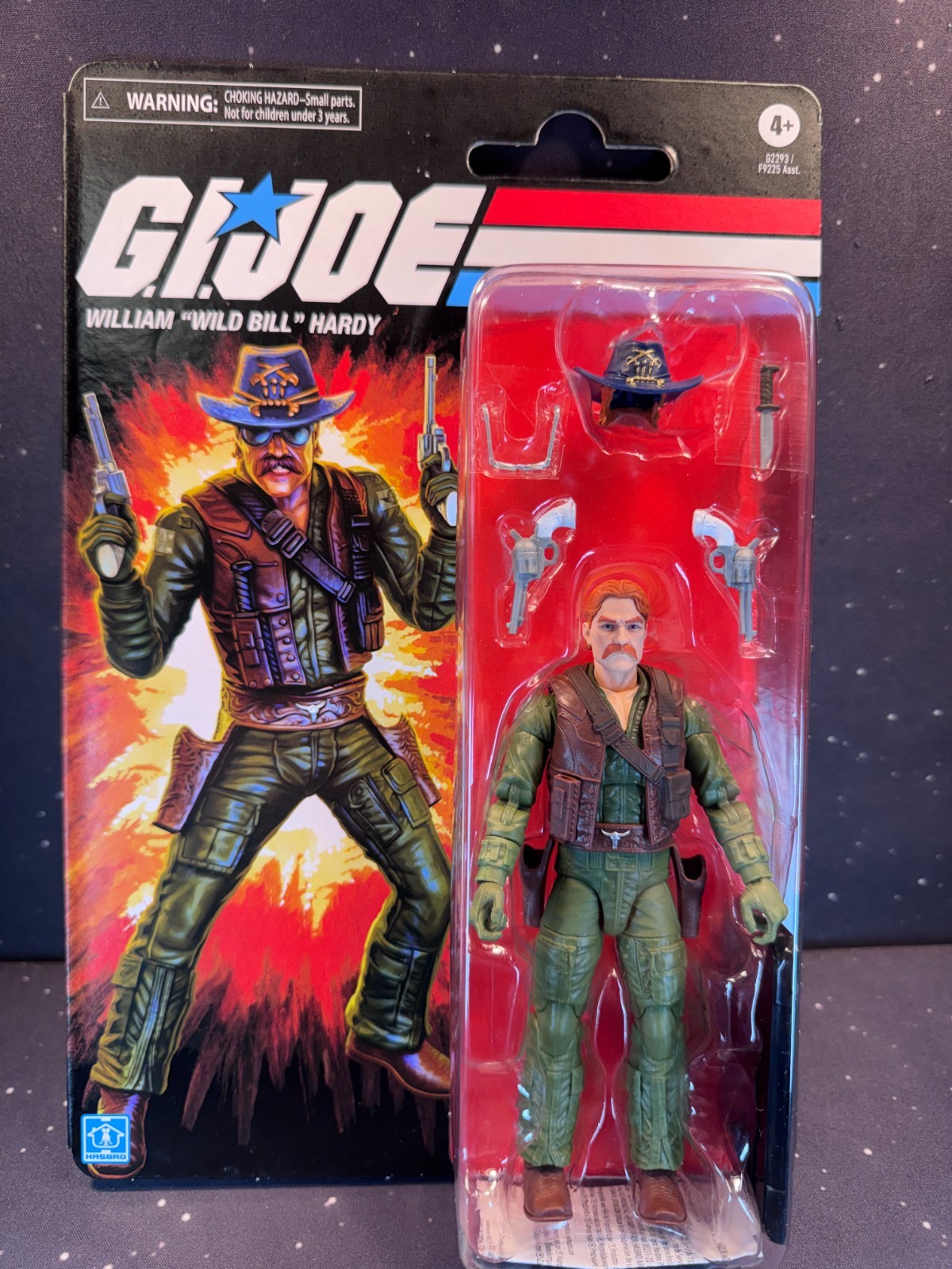 2026 G.I. Joe Classified Series Retro William « Wild Bill Hardy 6 » Figure In Hand