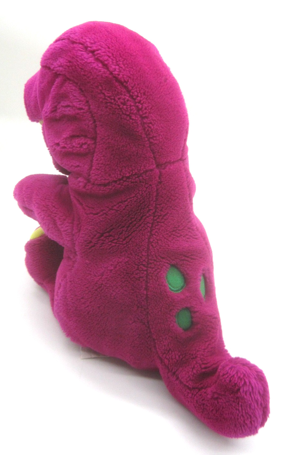 Dakin Barney 14” Hand Puppet Plush Vintage Stuffed Toy Purple Dinosaur 1992