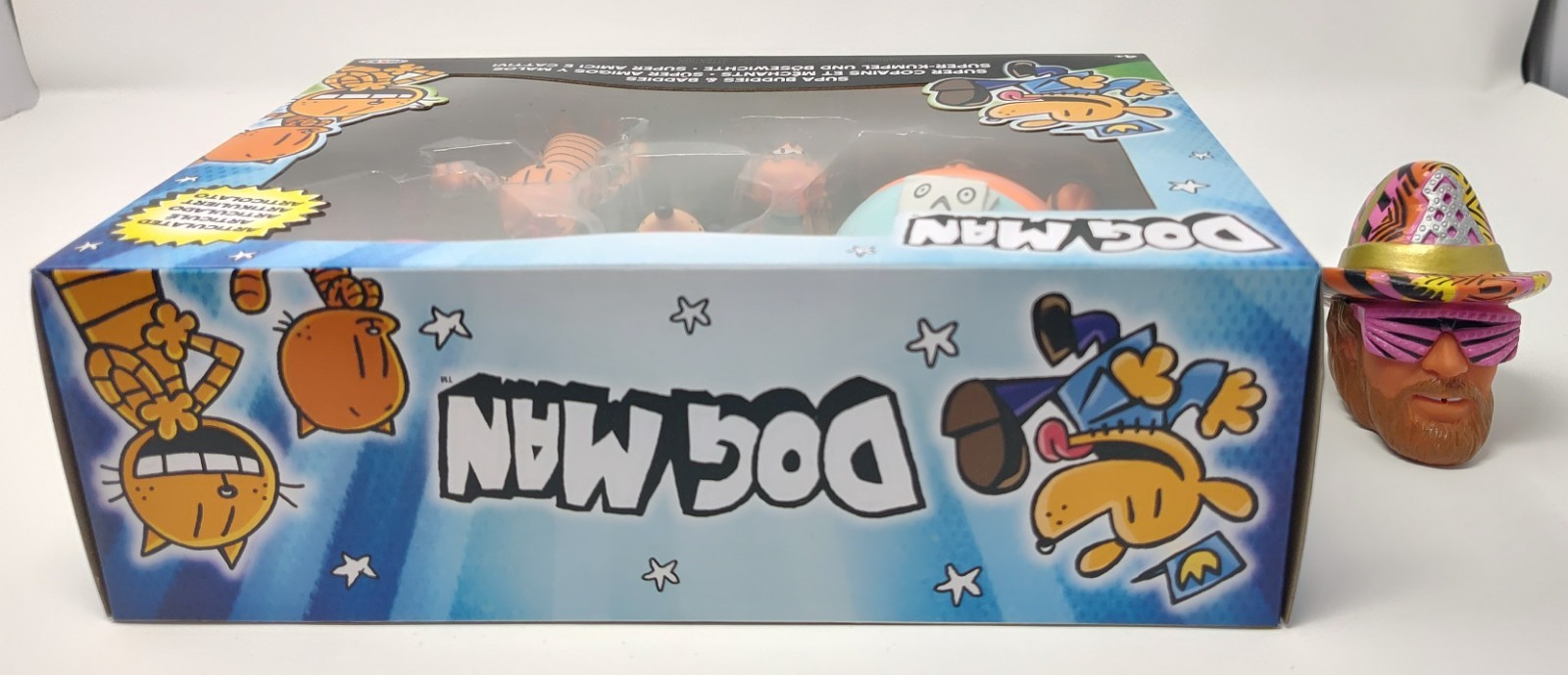 Dog Man 2.5 Scale Action Figures Multipack Wave 4 Jakks Inch Supa Buddies Part