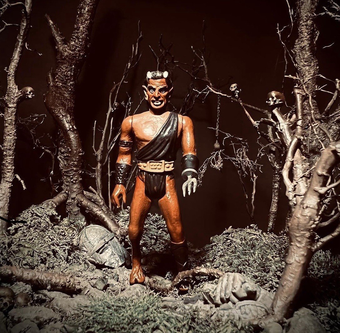 Mattel Clash Of The Titans Calibos Fork Hand (hand Fork Only)