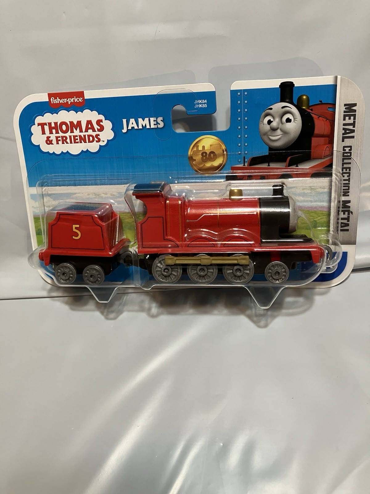 THOMAS & FRIENDS PUSH ALONG METAL ENGINE JAMES THE RED ENGINE