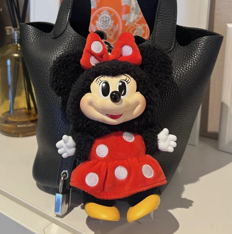 Mickey Family Cute Together Series Plush Pedant Bag Charm Confirmed Figure Doll