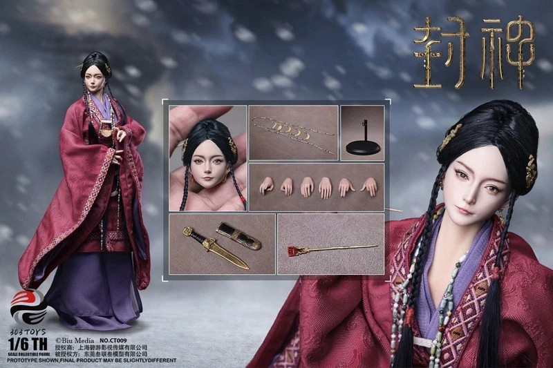 303TOYS CT009 1/6 Shang Dynasty Daji Legend of Deification Su family Ver INSTOCK