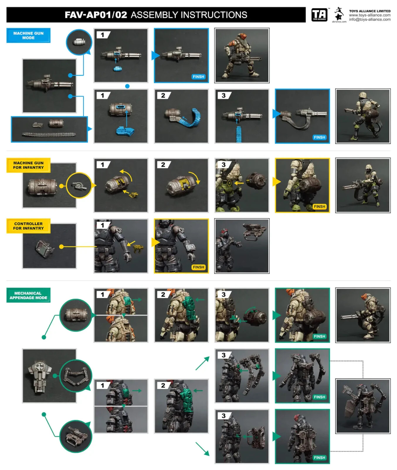 ACID RAIN / ANNEX 2179 1/18: FAV-AP01 Power Armor Expansion Pack *USA Seller*