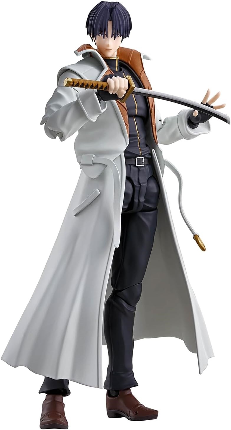 Bandai Tamashii Nations Rurouni Kenshin S.H.Figuarts Aoshi Shinomori Action Figu