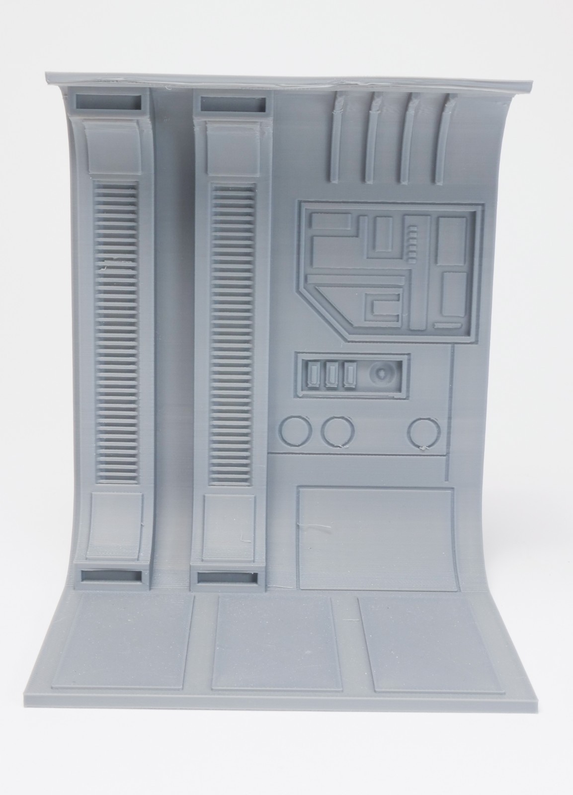 Star Wars Generic Corridor 4 Diorama (DEFECT Print) 3 3/4&Prime; 1:18 Scale 3D Printed