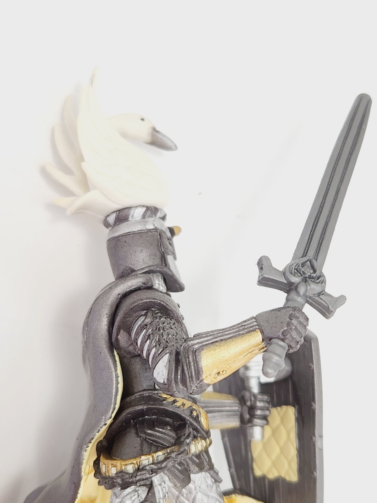 2007 Papo Swan Knight Medieval Castle Figure
