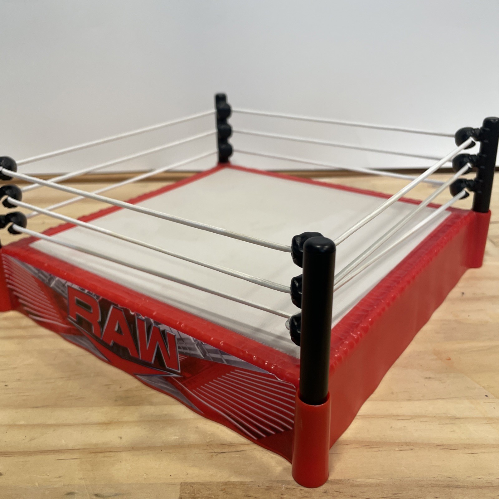 WWE Knuckle Crunchers Rebound Ring Mattel – No Figures Or Accessories