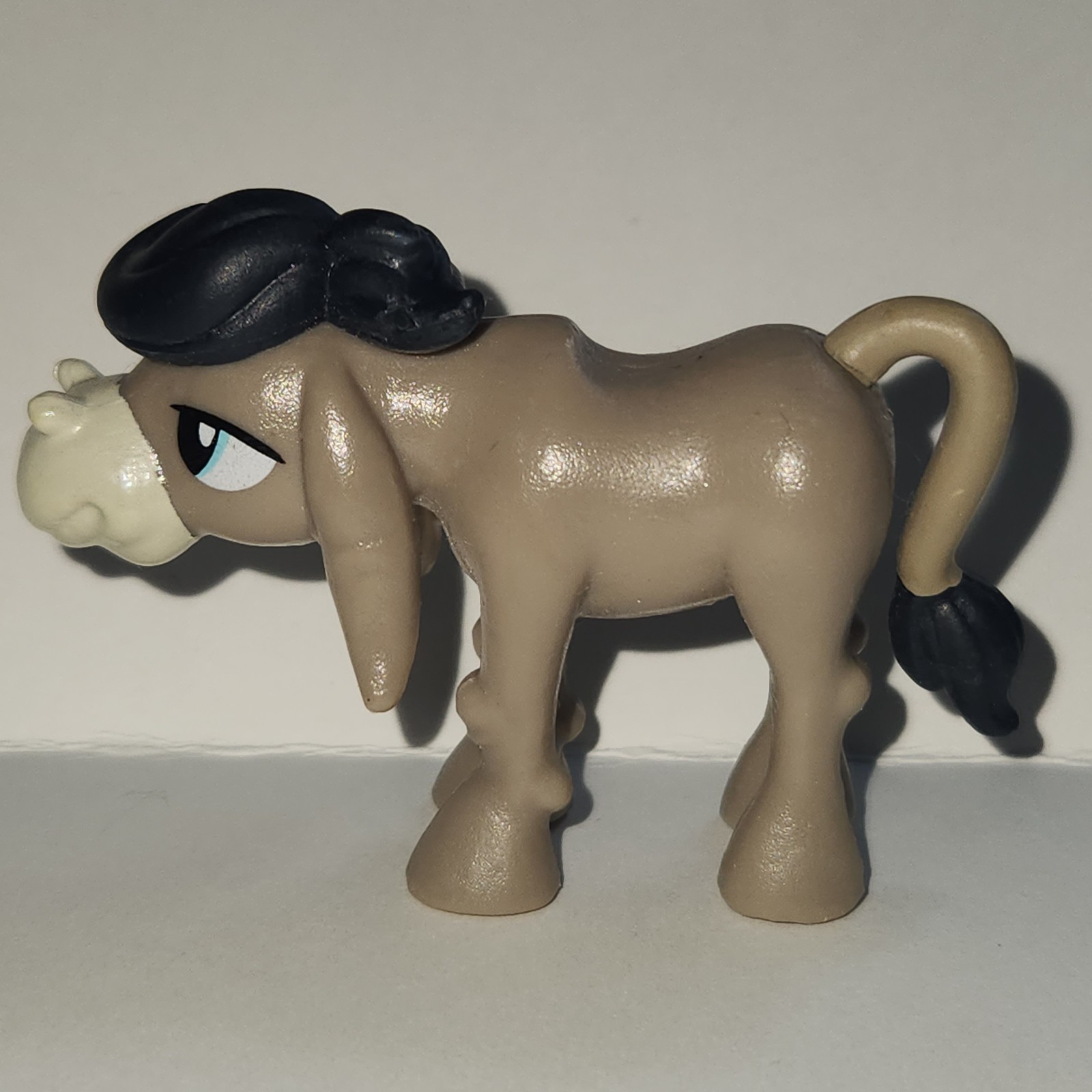 My LIttle Pony Cranky Doodle Donkey Mini Figure Gray 1.5&Prime; x 2.25&Prime; MLP G4 FiM