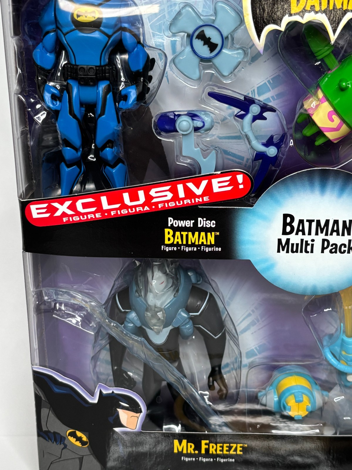 The Batman Multi Pack NEW Hammer Strike Joker~Mr Freeze~Power Disc~Anti 2005
