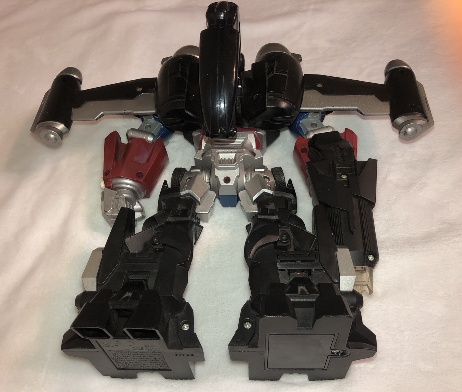 2008 Transformers Mega Power Bots OPTIMUS PRIME Hasbro 12&Prime; Lights Up Talks