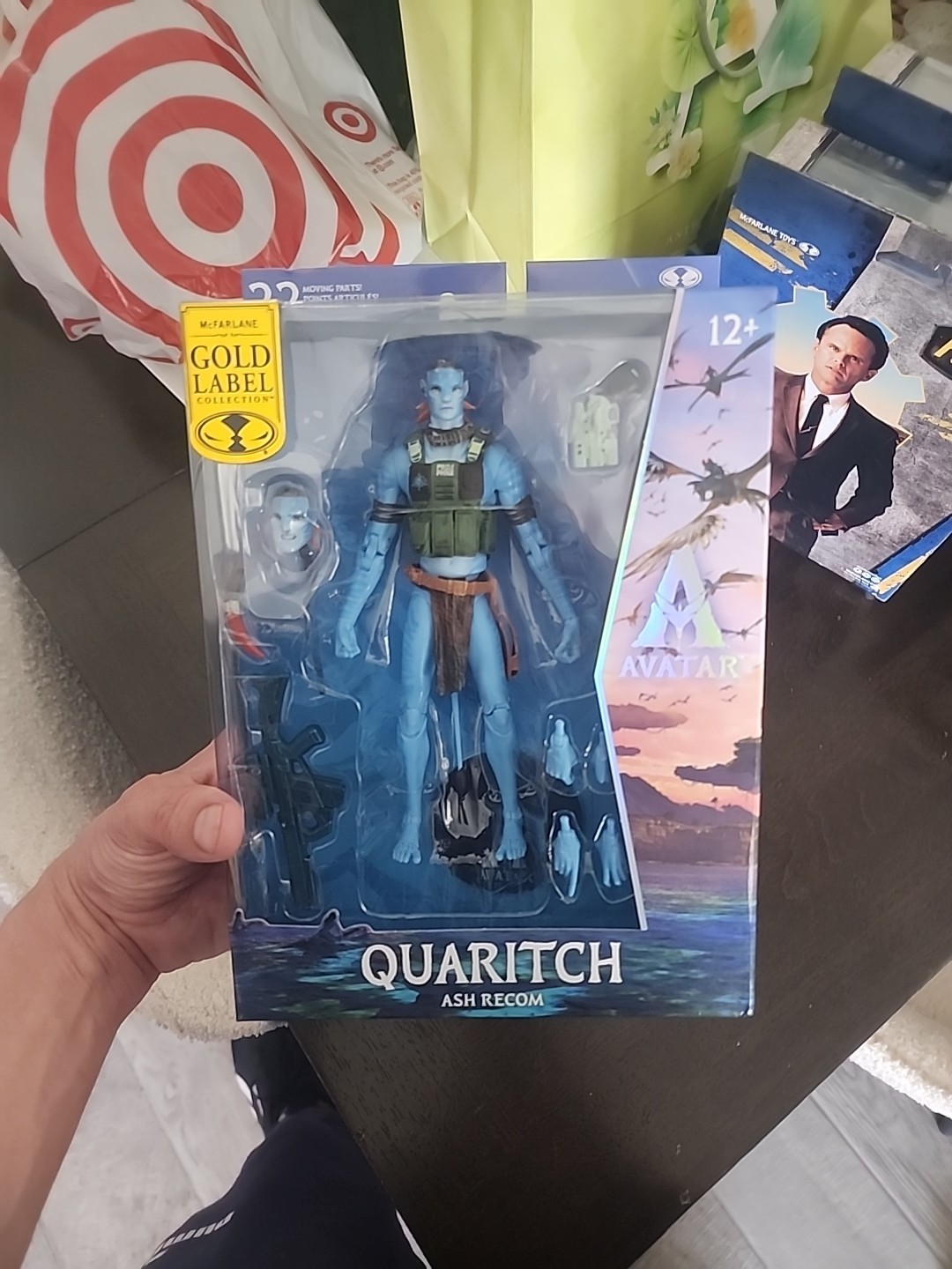 McFarlane Toys Collector Edition 2025 Avatar Quaritch Recom Gold Label Fire Ash