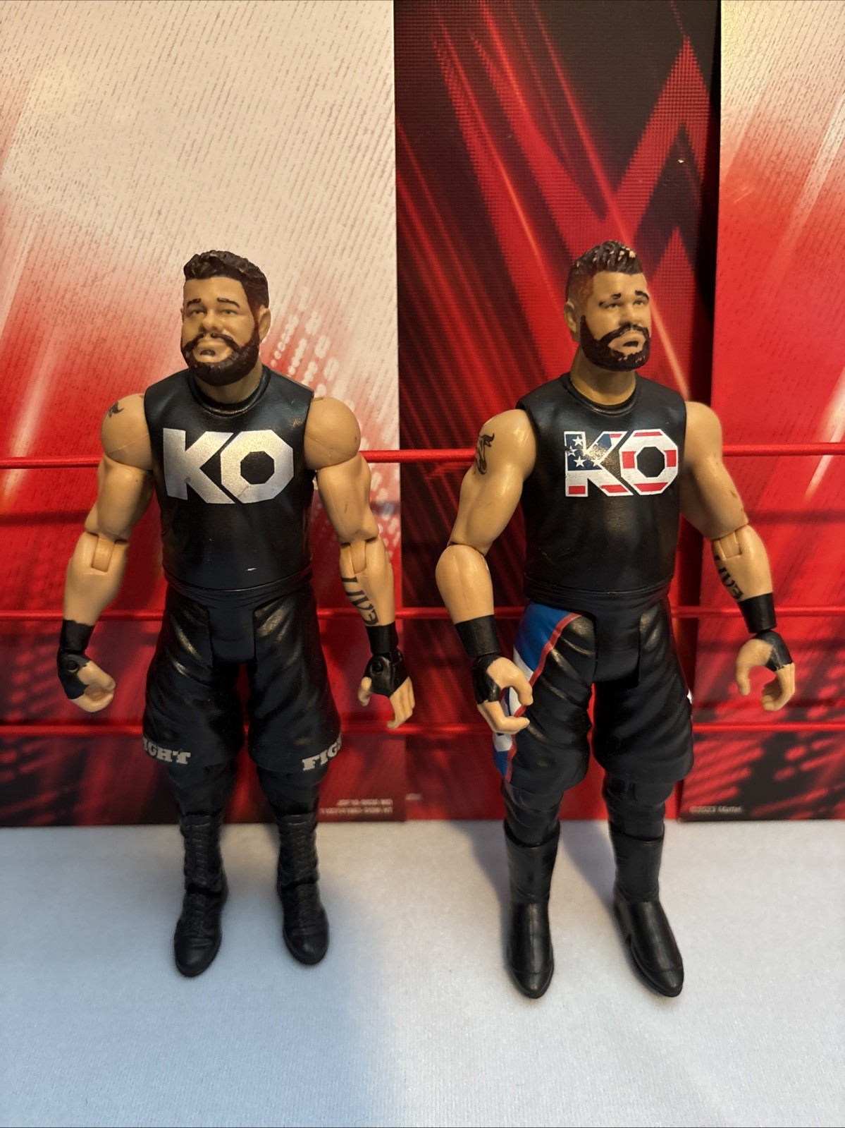 WWE Wrestling Mattel Basic Series 58 And 84 Kevin Owens Loose Action Figure NXT