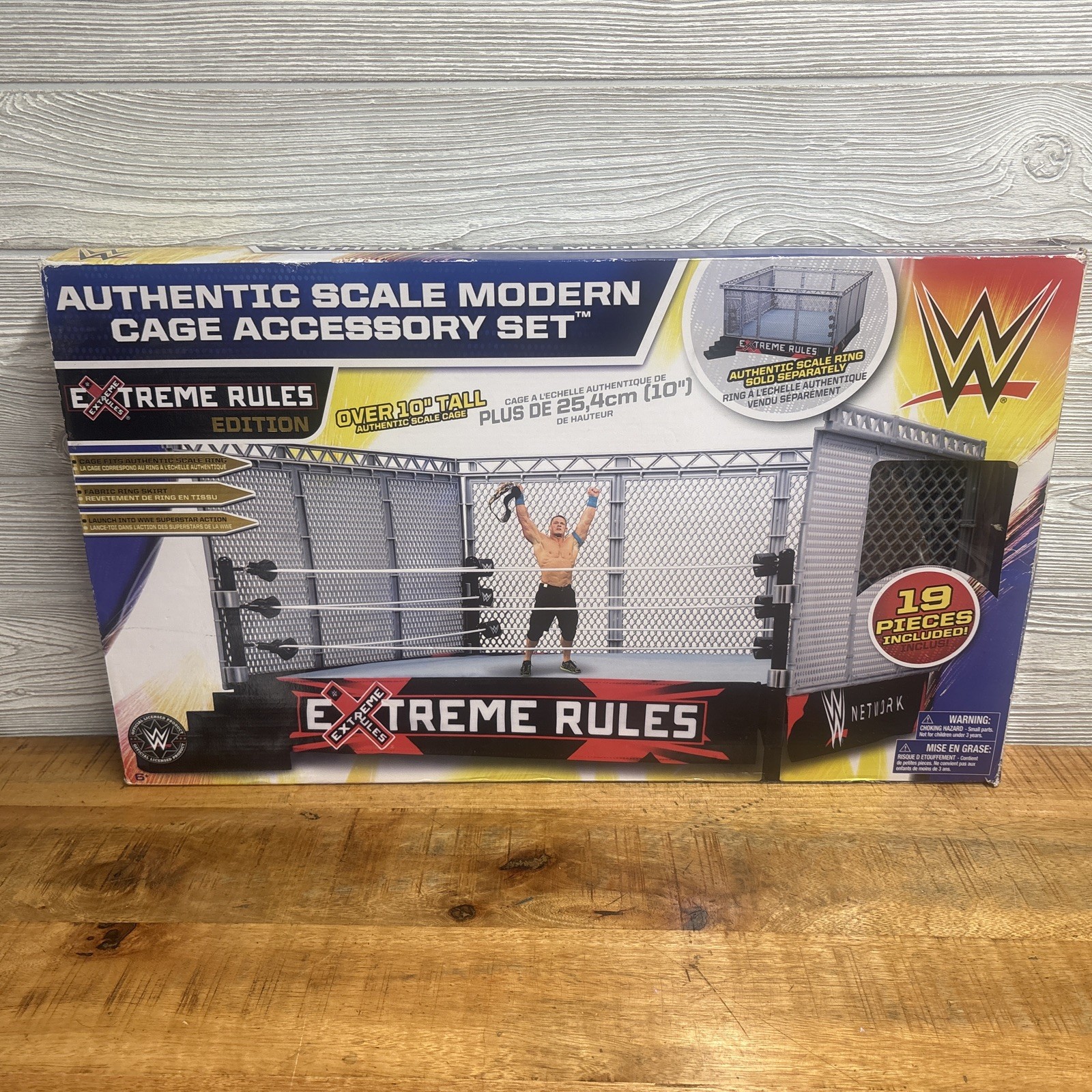 WWE Extreme Rules Edition Authentic Scale Cage 2015 Accessory Set For WWE Ring