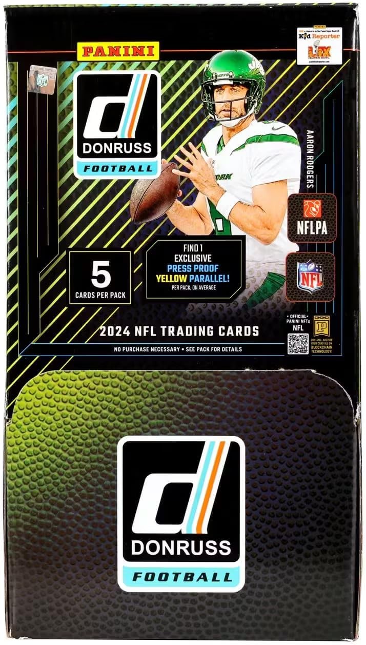 2024 Panini Donruss Football 2 inches (W) x 4 (L) x 0.1 (H)