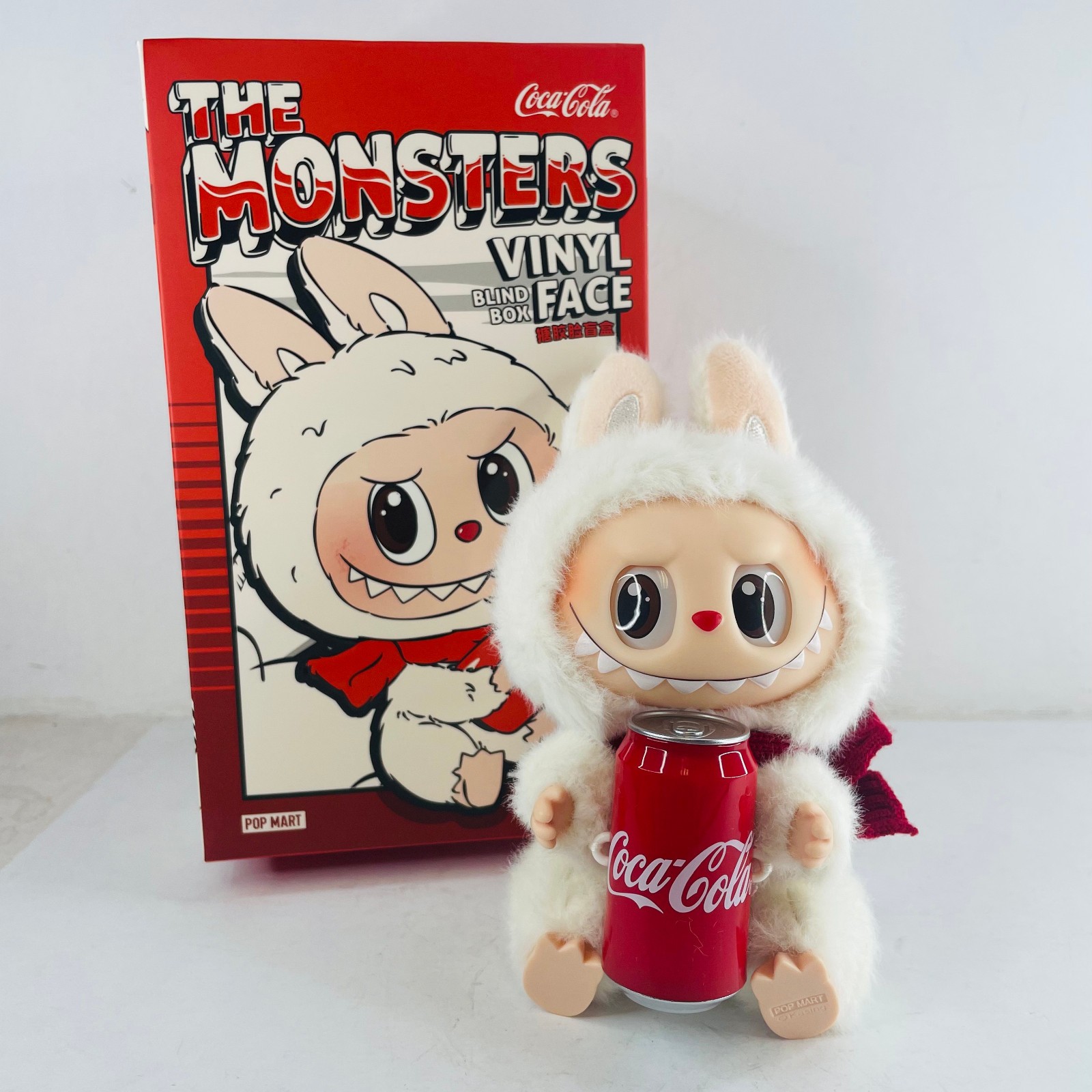 POP MART The Monsters Labubu Coca-Cola Plush Pendant Toys Dolls – Happy Factor