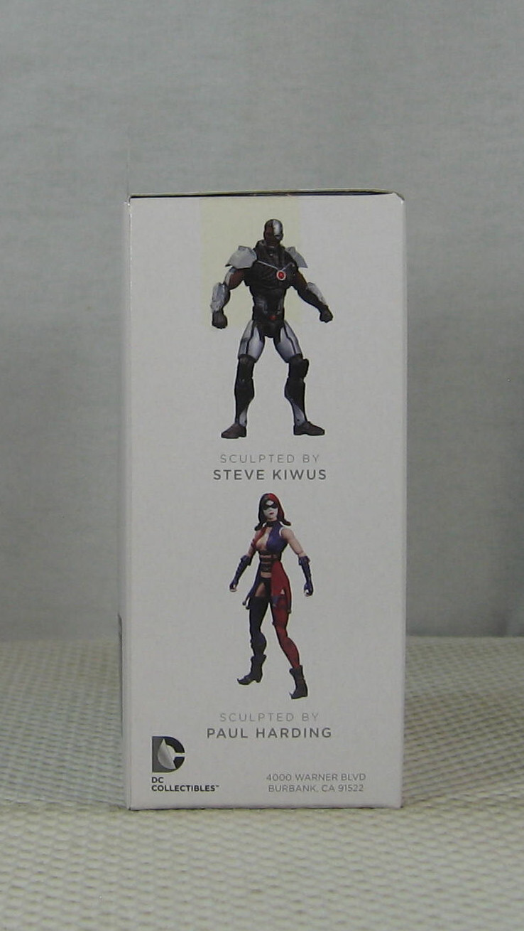 Cyborg vs Harley Quinn Figure Set Injustice Gods Among Us NEW SEALED