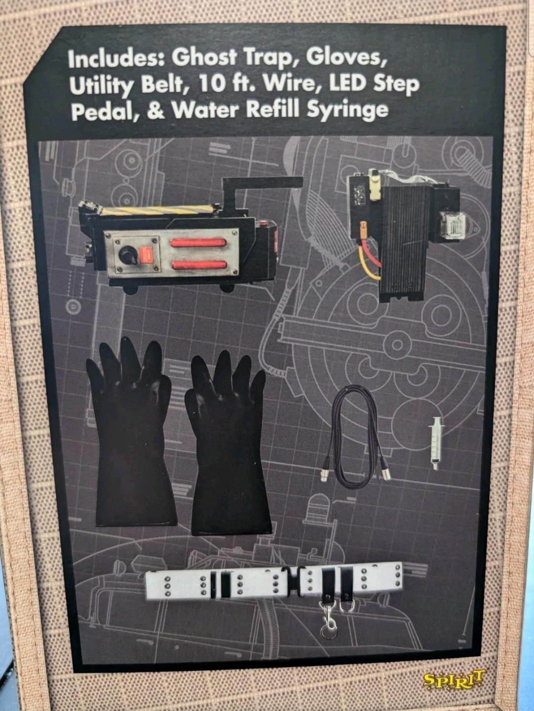 Deluxe Ghost Trap, Proton Pack, Ecto Goggles, PKE Meter & Walkie – Ghostbusters